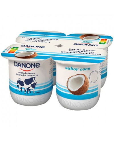 YOGUR DANONE COCO 4X125G