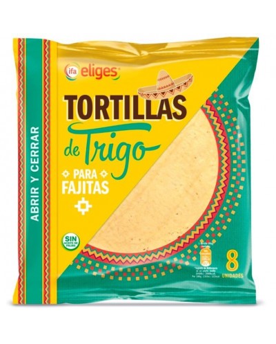 TORTILLAS DE TRIGO IFA 8UD...