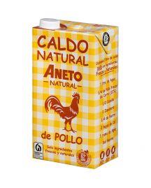CALDO DE POLLO ANETO 750+250ML