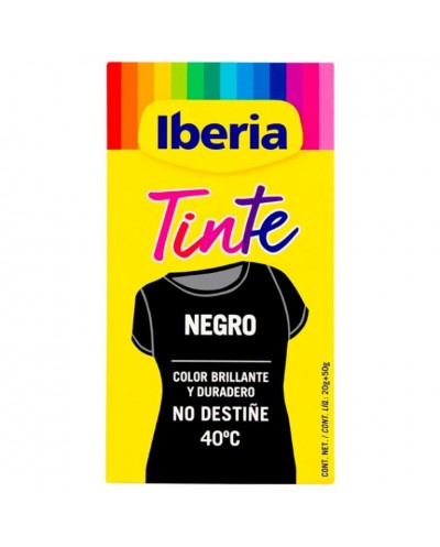 TINTE IBERIA NEGRO 2UD